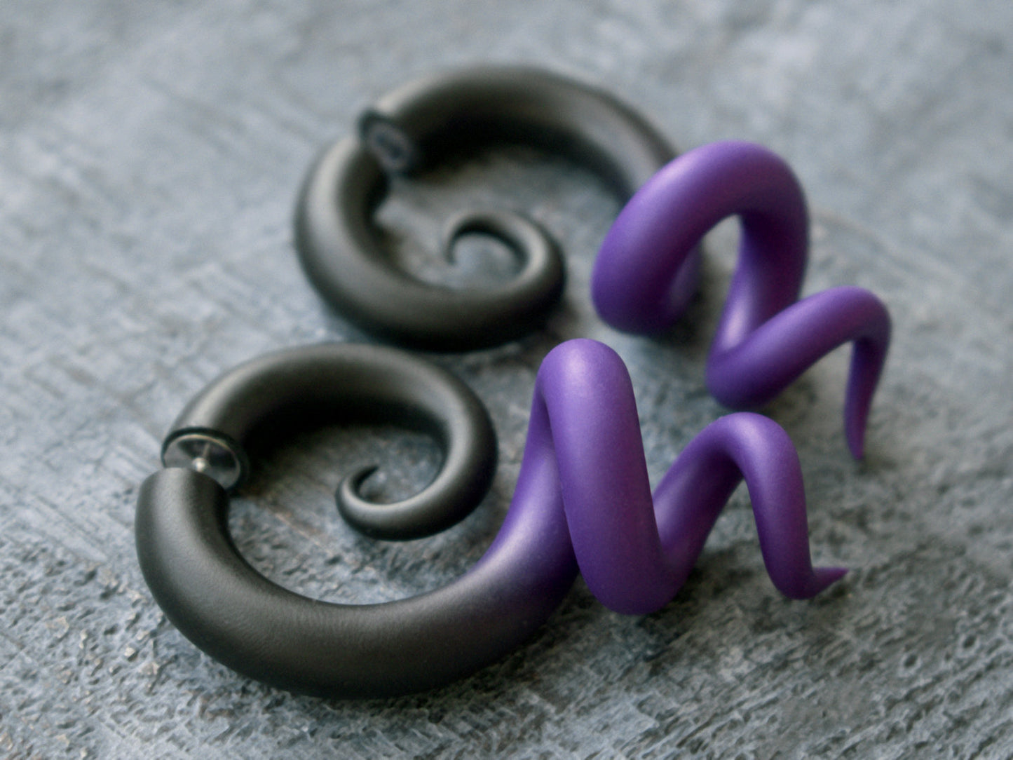 Ursula Fake Gauges, Cosplay Costume Accessories, Octopus Tentacle Earrings