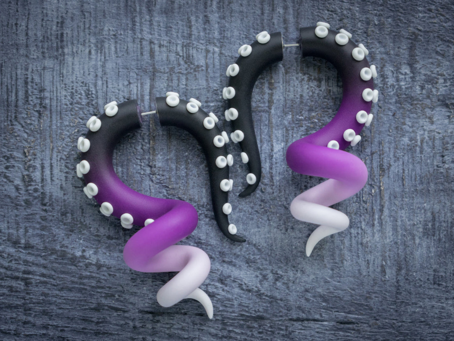 Ursula Tentacle Earrings, Halloween Costume Jewelry, Sea Witch Cosplay Accessories